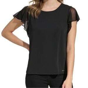 Black top from Calvin Klein, size L